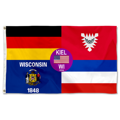 Fyon Kiel, Wisconsin flag Banner