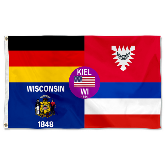 Fyon Kiel, Wisconsin flag Banner
