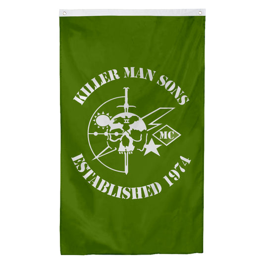 Fyon Killer Man Sons Flag Indoor and outdoor banner