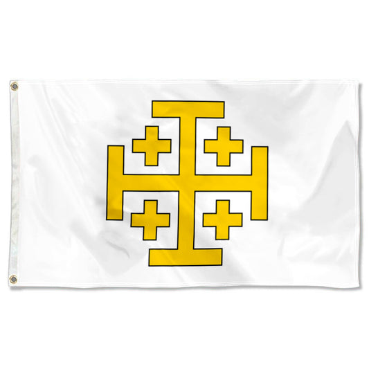 Fyon Kingdom of Jerusalem Flag Indoor and outdoor banner