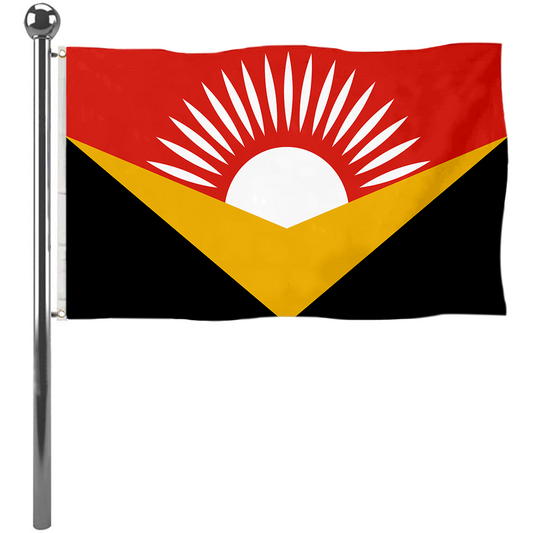 Fyon Kingman, Kansas flag Banner