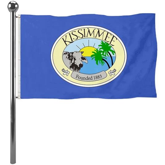 Fyon Kissimmee, Florida flag  Banner