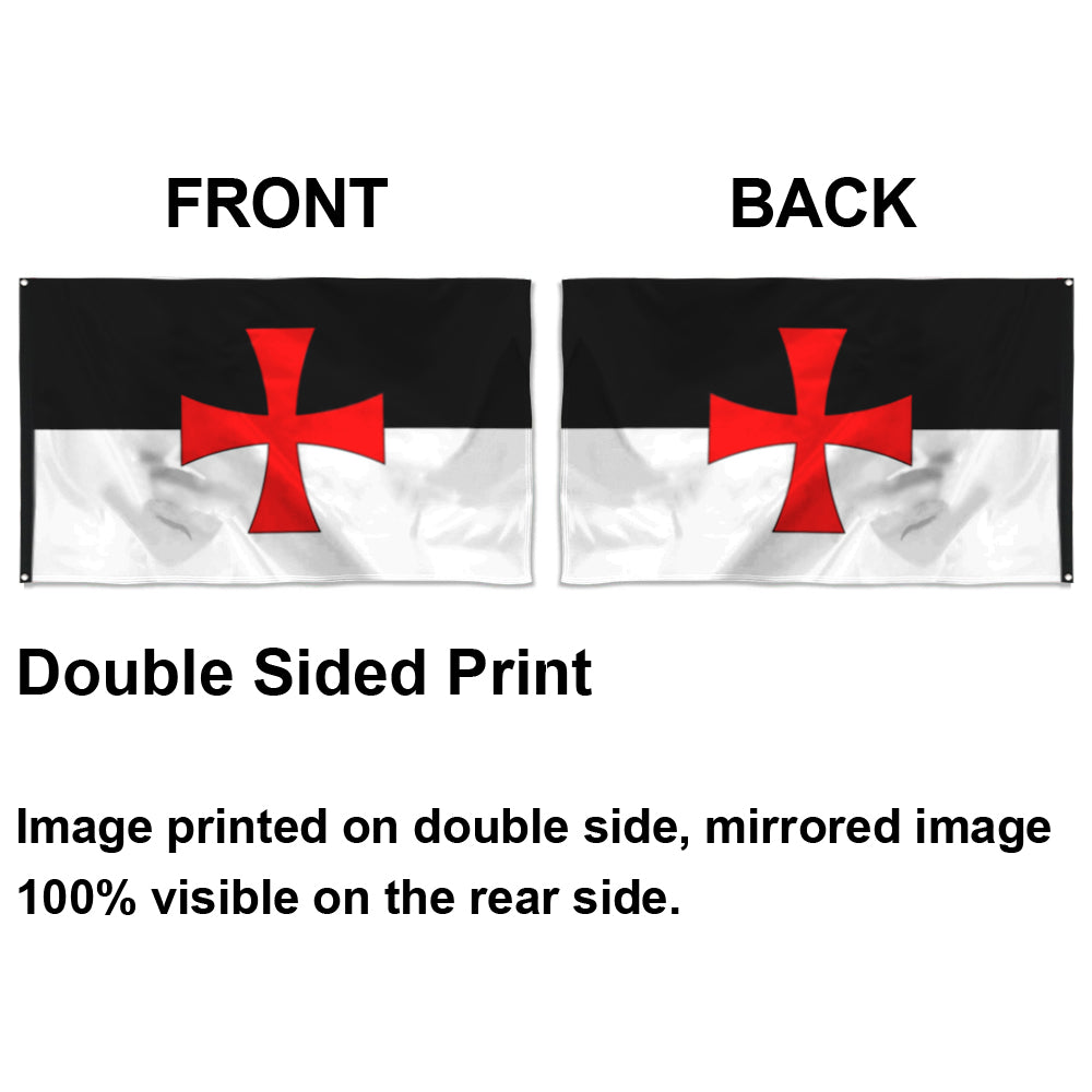 Fyon Knight Templar Flag Indoor and Outdoor Banner