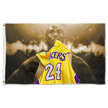 Fyon Kobe Bryant Lakers Flag Yellow Indoor and outdoor banner