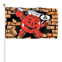 Fyon Kool Aid Man Flag College Dorm Frat Flag Banner