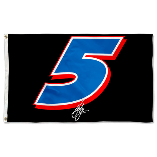 Fyon Kyle Larson #5 Flag Banner