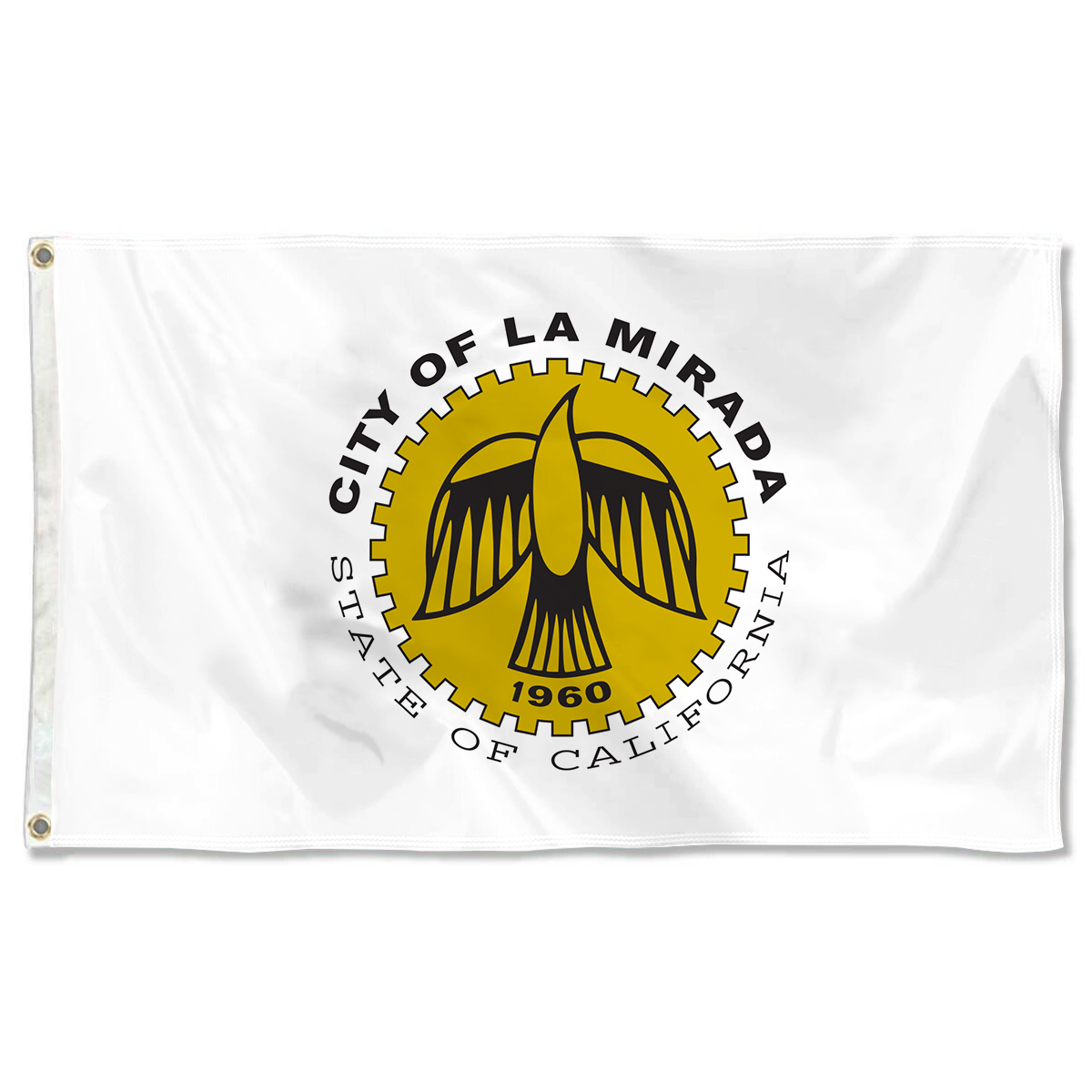 Fyon La Mirada, California Flag Banner