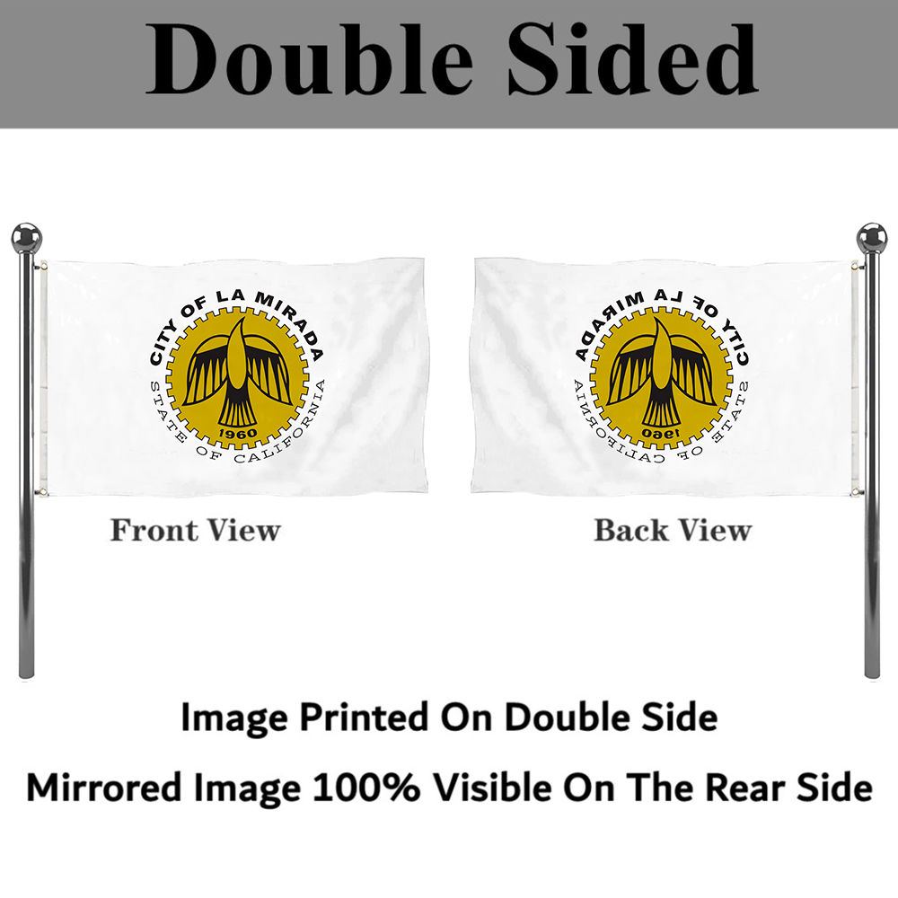 Fyon La Mirada, California Flag Banner