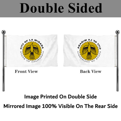 Fyon La Mirada, California Flag Banner