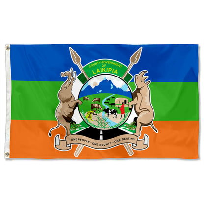 Fyon Laikipia County, Kenya Flag Banner