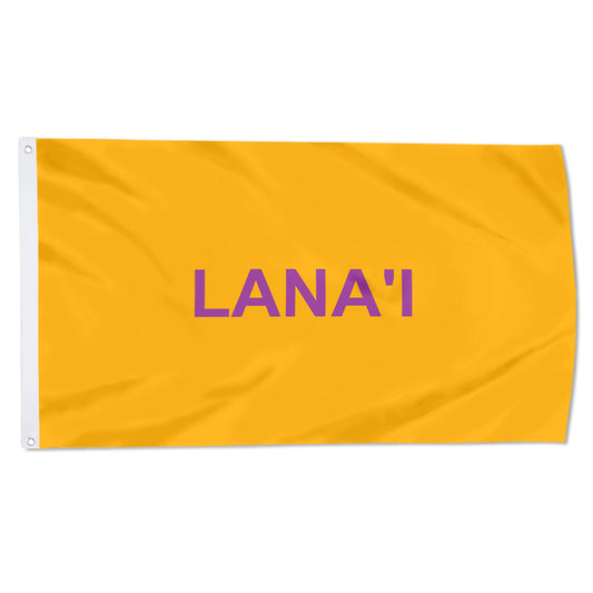 Fyon Lana'i, Hawaii (unofficial) Flag  Indoor and Outdoor Banner