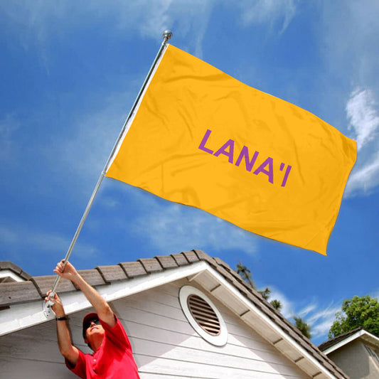 Fyon Lana'i, Hawaii (unofficial) Flag  Indoor and Outdoor Banner
