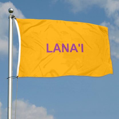 Fyon Lana'i, Hawaii (unofficial) Flag  Indoor and Outdoor Banner