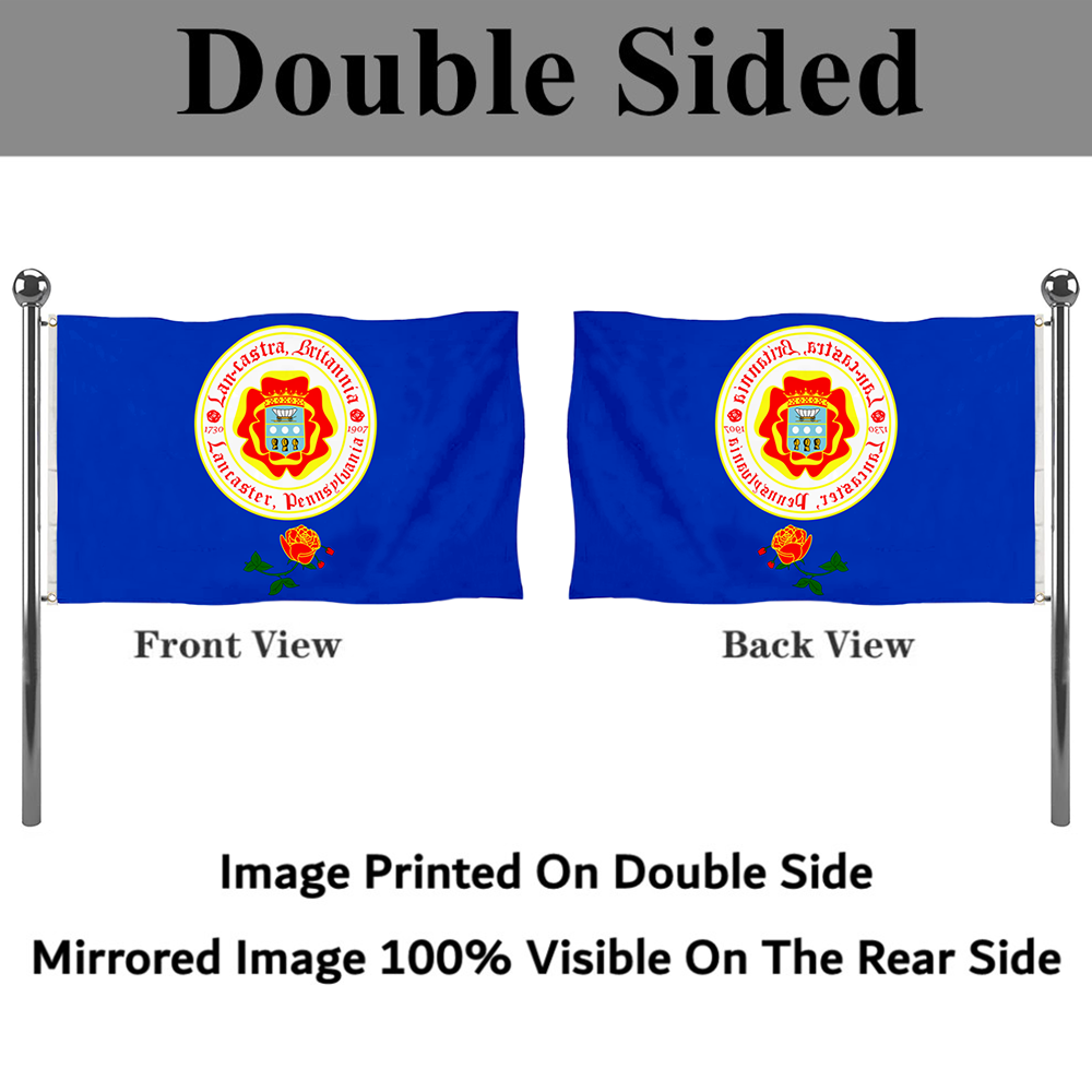 Fyon Lancaster, Pennsylvania flag Banner