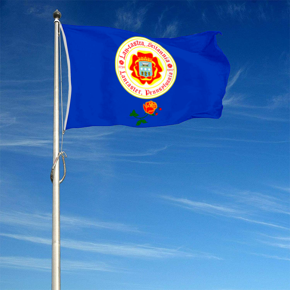 Fyon Lancaster, Pennsylvania flag Banner