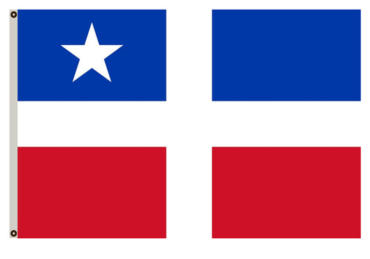 Fyon Lares adopted in 1952 municipality of Puerto Rico - construction details based the templates Lares demasiao flag banner