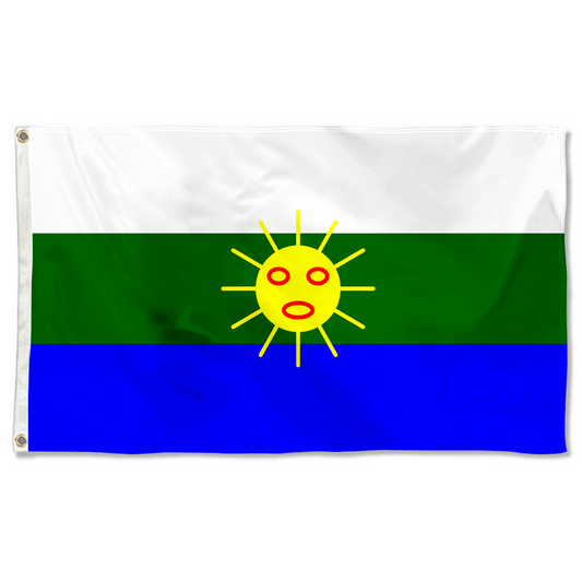 Fyon Las Piedras, Puerto Rico flag banner