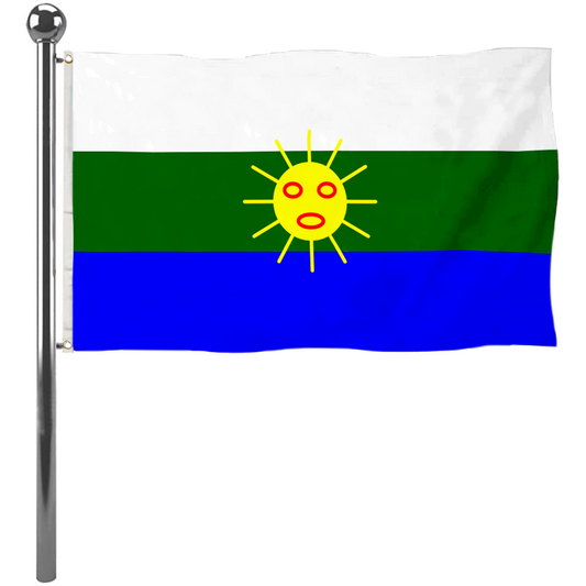 Fyon Las Piedras, Puerto Rico flag banner