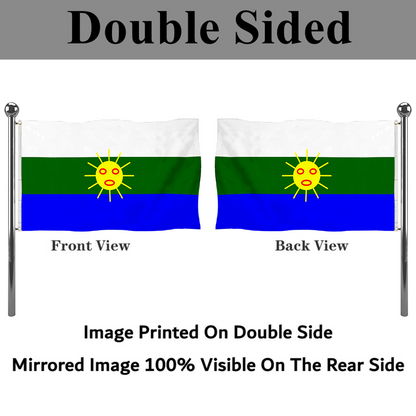 Fyon Las Piedras, Puerto Rico flag banner