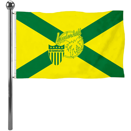 Fyon Lauderhill, Florida flag  Banner