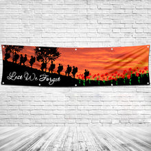 Fyon Lest We Forget Flag Army Australia Banner 2x8 Feet