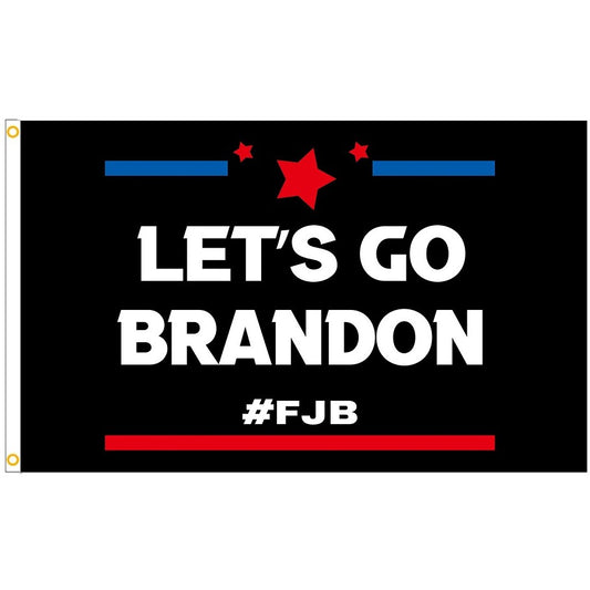 Fyon Lets Go Brandon FJB Flag Indoor and outdoor banner