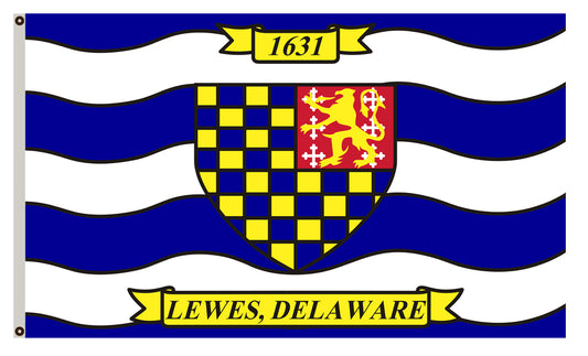 Fyon of Lewes flag, Delaware banner