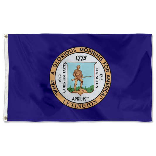 Fyon Lexington, Massachusetts flag Banner
