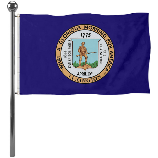 Fyon Lexington, Massachusetts flag Banner