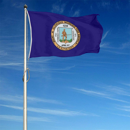 Fyon Lexington, Massachusetts flag Banner