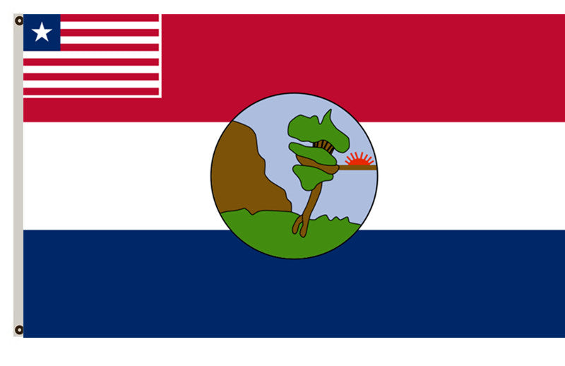 Fyon Liberian banner Nimba County flag
