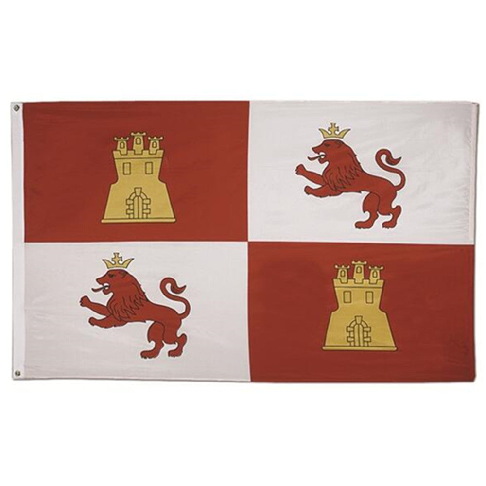 Lions & Castles Flag  Indoor and outdoor banner