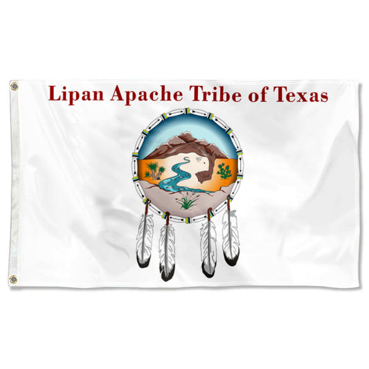 Fyon Lipan Apache Tribe of Texas Flag  Indoor and Outdoor Banner