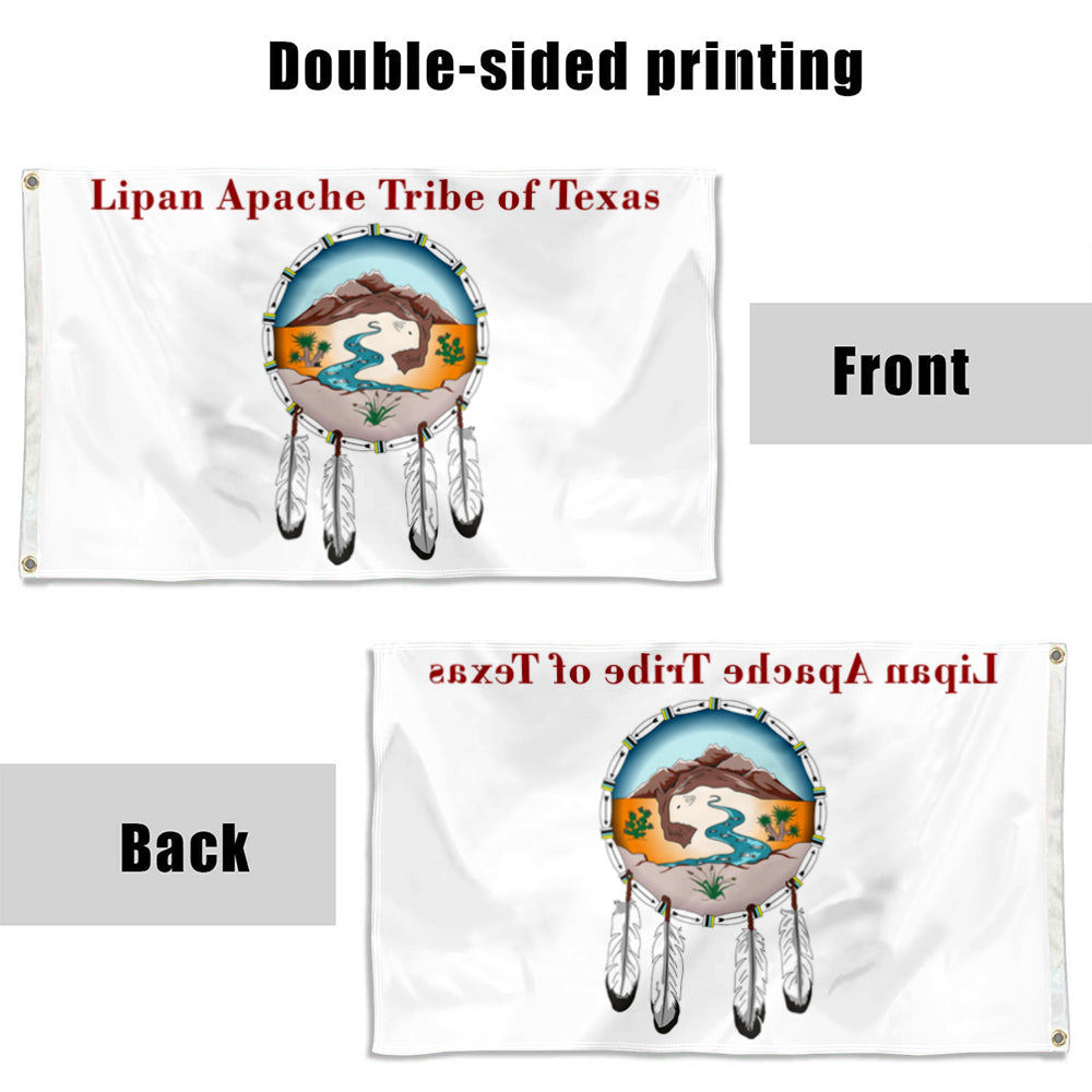 Fyon Lipan Apache Tribe of Texas Flag  Indoor and Outdoor Banner