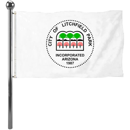 Fyon Litchfield Park, Arizona Flag Banner