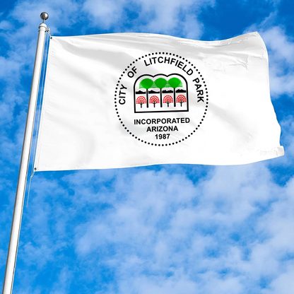 Fyon Litchfield Park, Arizona Flag Banner