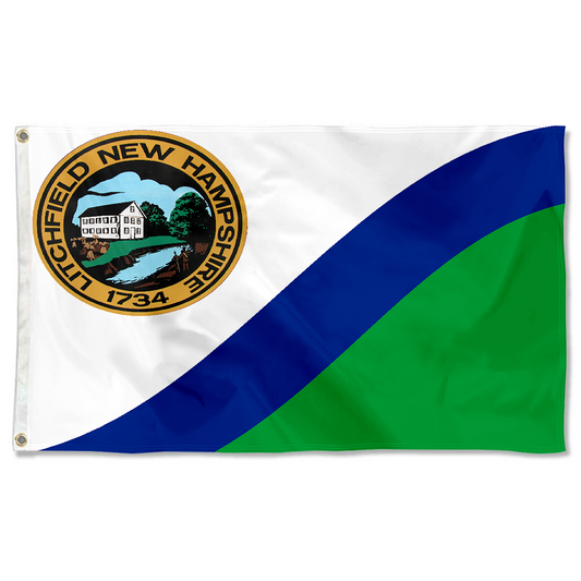 Fyon Litchfield, New Hampshire flag Banner