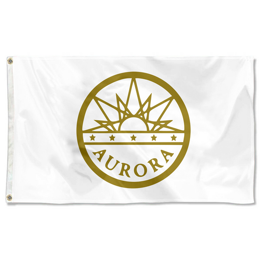 Fyon Logo of Aurora, Colorado flag  Banner