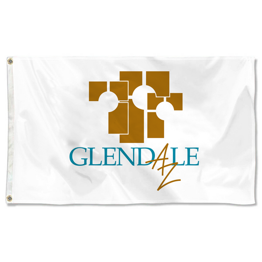 Fyon Logo of Glendale Flag Banner