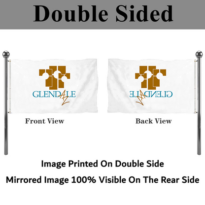 Fyon Logo of Glendale Flag Banner