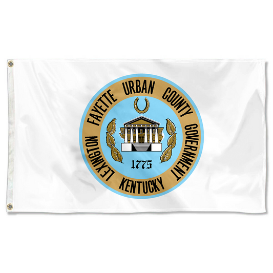 Fyon Logo of LFUCG, Kentucky flag Banner