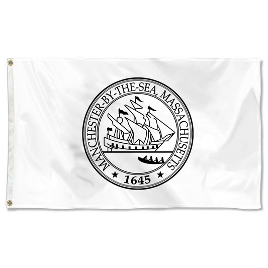 Fyon Logo of Manchester, Massachusetts flag Banner