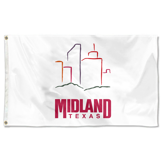 Fyon Logo of Midland, Texas flag  Banner