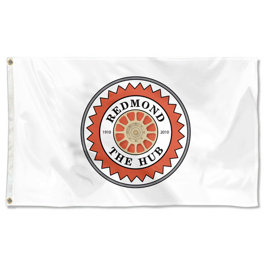 Fyon Logo of Redmond, Oregon flag Banner