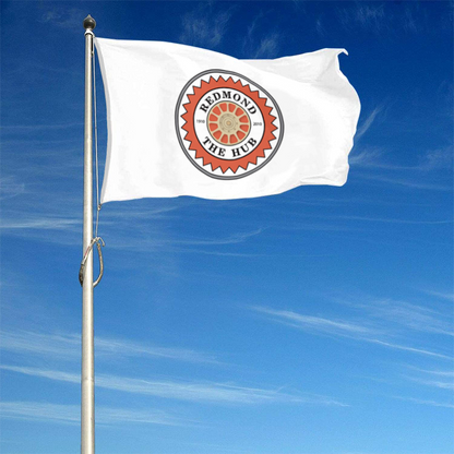 Fyon Logo of Redmond, Oregon flag Banner