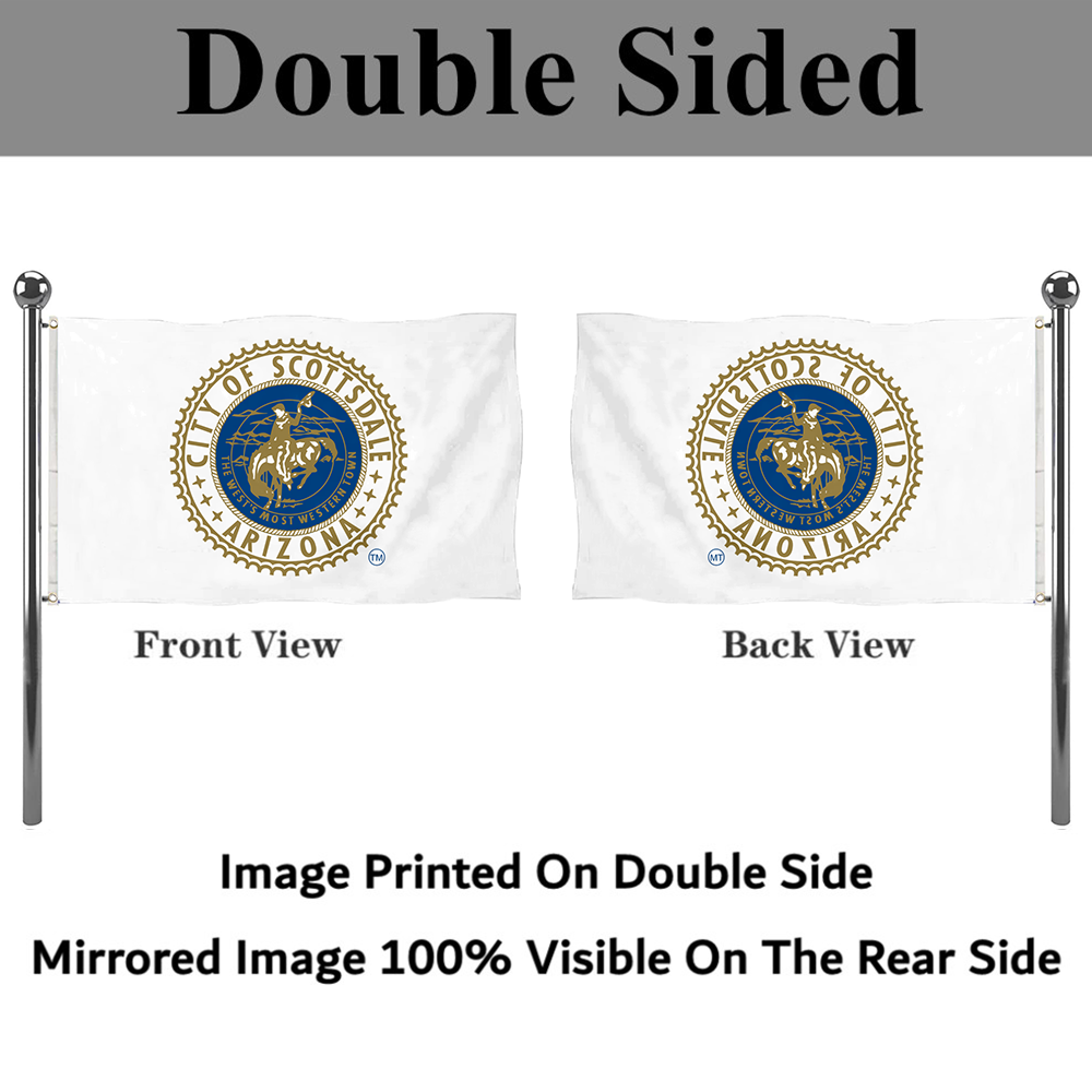 Fyon Logo of Scottsdale (Arizona) Flag Banner