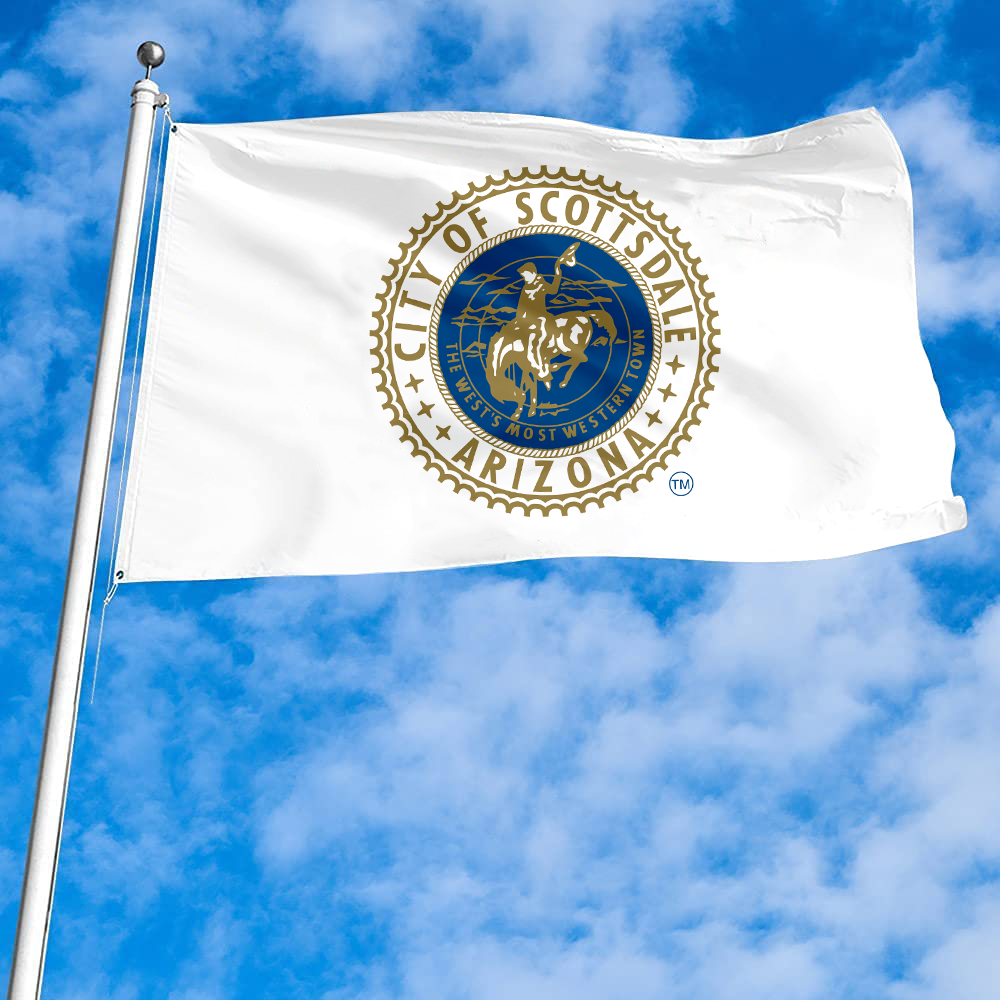Fyon Logo of Scottsdale (Arizona) Flag Banner