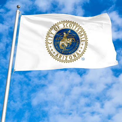 Fyon Logo of Scottsdale (Arizona) Flag Banner