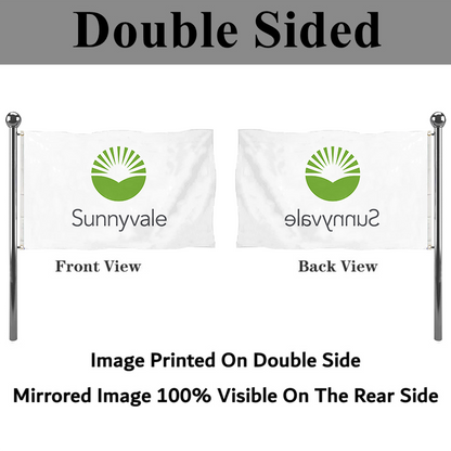 Fyon Logo of Sunnyvale, California Flag Banner
