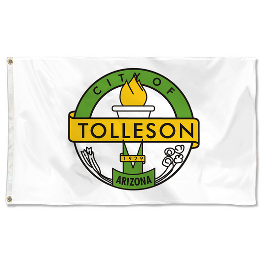 Fyon Logo of Tolleson Flag  Banner